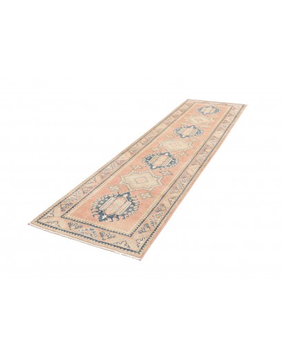 Tappeto Kazak Afghanistan beige grigio 81x297