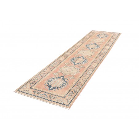 Tappeto Kazak Afghanistan beige grigio 81x297