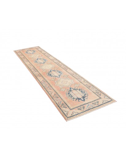 Tappeto Kazak Afghanistan beige grigio 81x297