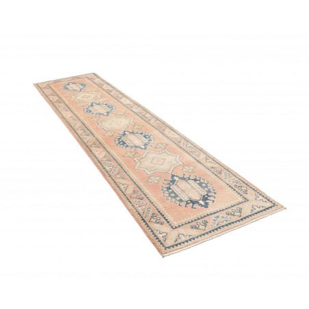 Tappeto Kazak Afghanistan beige grigio 81x297