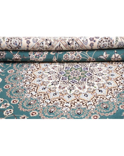 Tappeto Nain 6La Persia bianco grigio 259x312