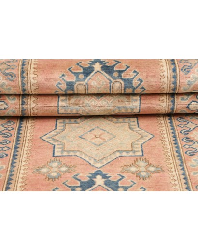 Tappeto Kazak Afghanistan beige grigio 81x297