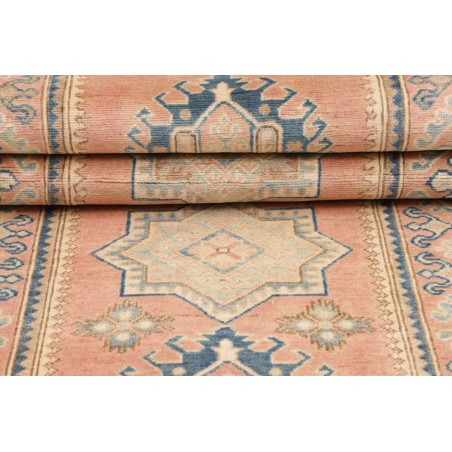 Tappeto Kazak Afghanistan beige grigio 81x297