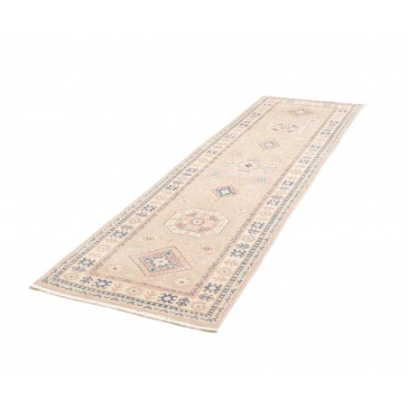 Tappeto Kazak Afghanistan bianco 87x284