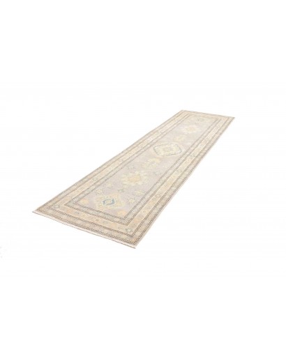 Tappeto Kazak Afghanistan bianco 85x290