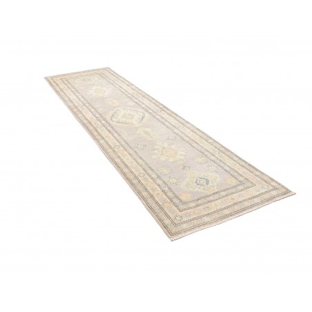 Tappeto Kazak Afghanistan bianco 85x290