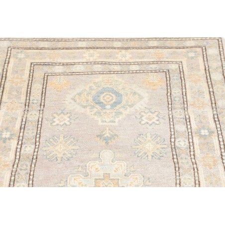 Tappeto Kazak Afghanistan bianco 85x290