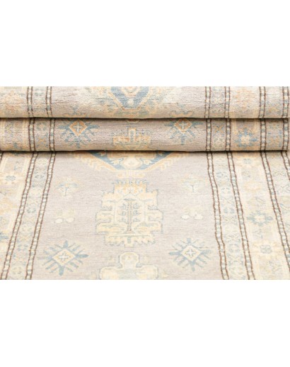 Tappeto Kazak Afghanistan bianco 85x290