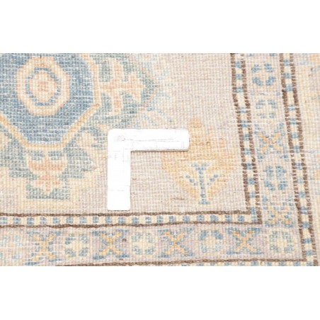 Tappeto Kazak Afghanistan bianco 85x290