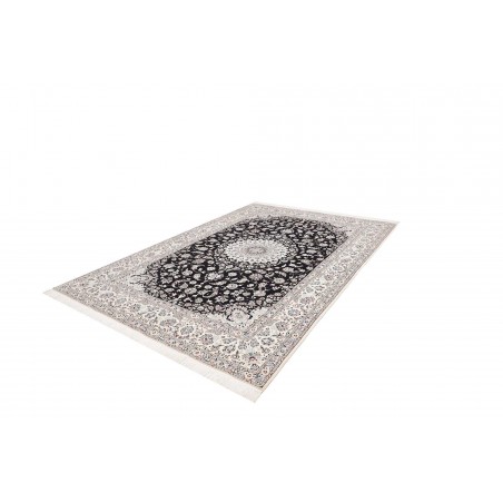 Tappeto Nain 6La Persia bianco blu 213x314