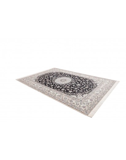 Tappeto Nain 6La Persia bianco blu 213x314