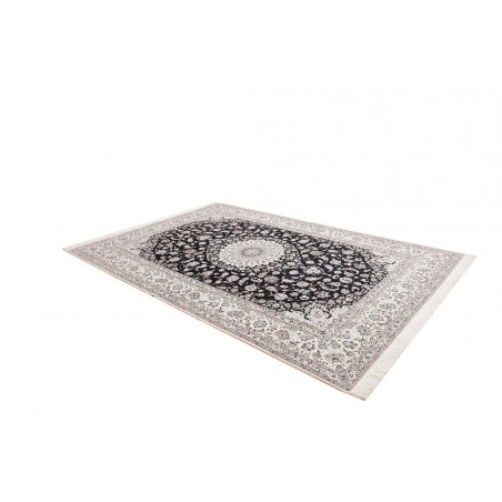 Tappeto Nain 6La Persia bianco blu 213x314
