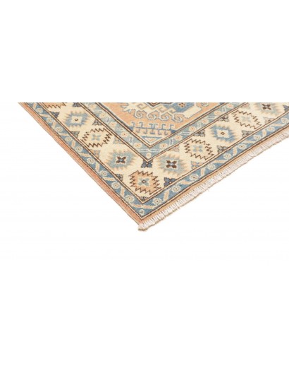 Tappeto Kazak Afghanistan beige verde 77x304