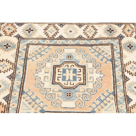 Tappeto Kazak Afghanistan beige verde 77x304