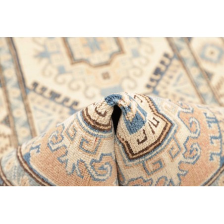 Tappeto Kazak Afghanistan beige verde 77x304