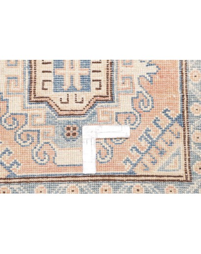 Tappeto Kazak Afghanistan beige verde 77x304