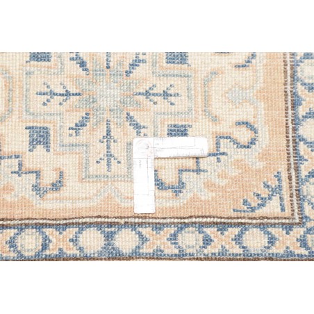 Tappeto Kazak Afghanistan bianco azzurro 85x285