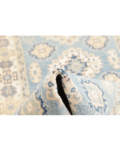 Tappeto Kazak Afghanistan bianco grigio 83x294