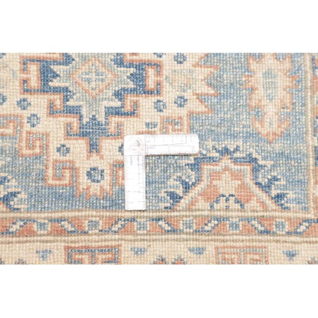 Tappeto Kazak Afghanistan bianco grigio 83x294