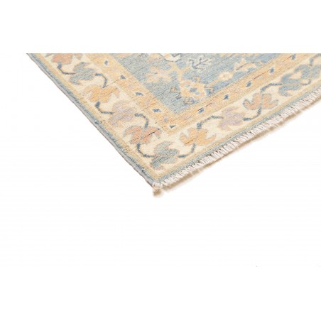 Tappeto Kazak Afghanistan bianco grigio 86x301