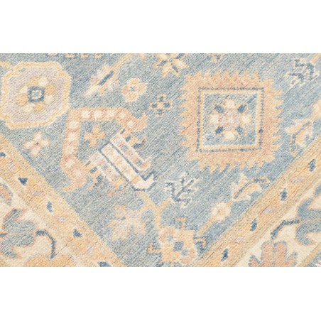Tappeto Kazak Afghanistan bianco grigio 86x301