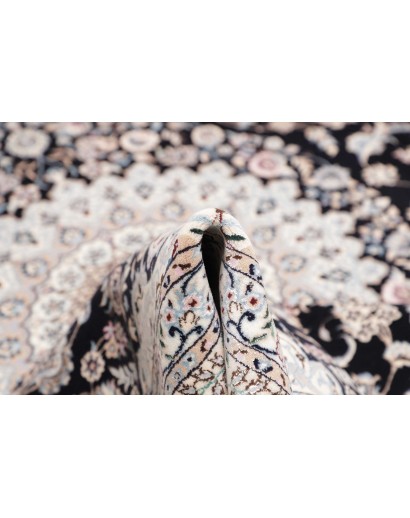 Tappeto Nain 6La Persia bianco blu 213x314