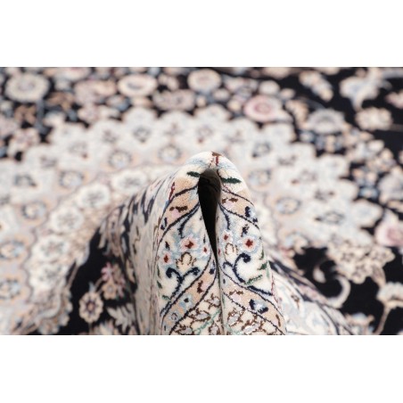 Tappeto Nain 6La Persia bianco blu 213x314