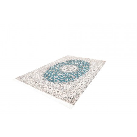 Tappeto Nain 6La Persia bianco grigio 208x304