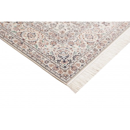 Tappeto Nain 6La Persia bianco grigio 208x304