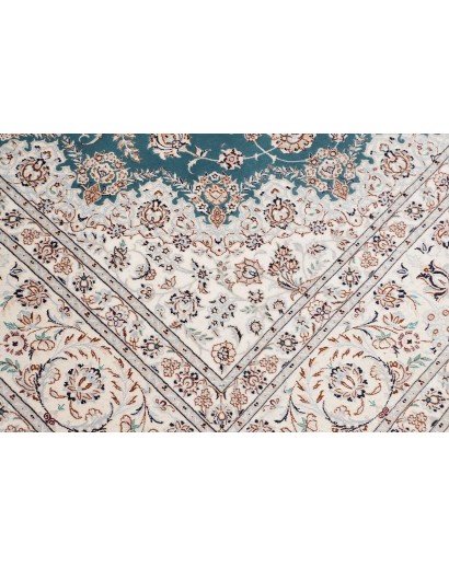 Tappeto Nain 6La Persia bianco grigio 208x304