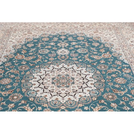 Tappeto Nain 6La Persia bianco grigio 208x304