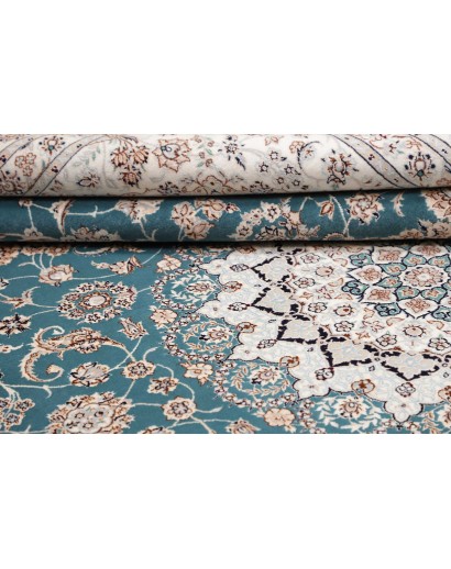 Tappeto Nain 6La Persia bianco grigio 208x304