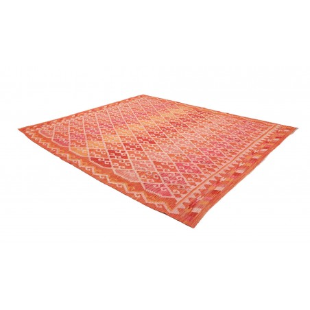 Tappeto Kilim Afghanistan arancione 260x293