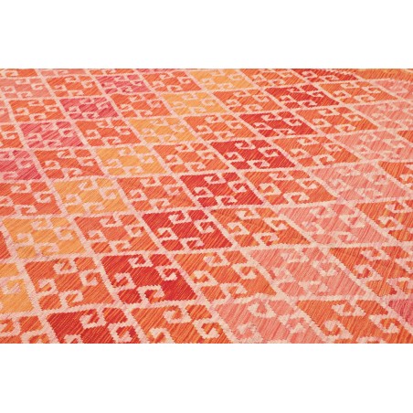 Tappeto Kilim Afghanistan arancione 260x293