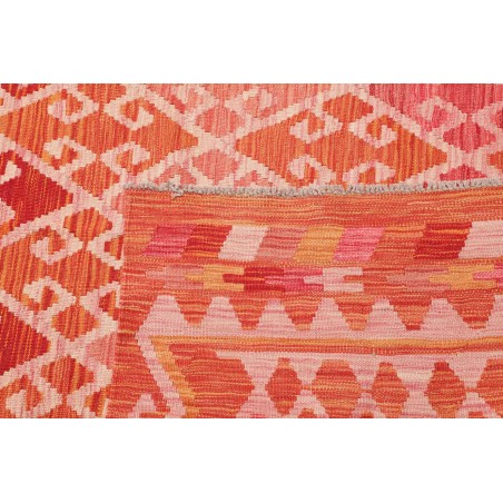 Tappeto Kilim Afghanistan arancione 260x293
