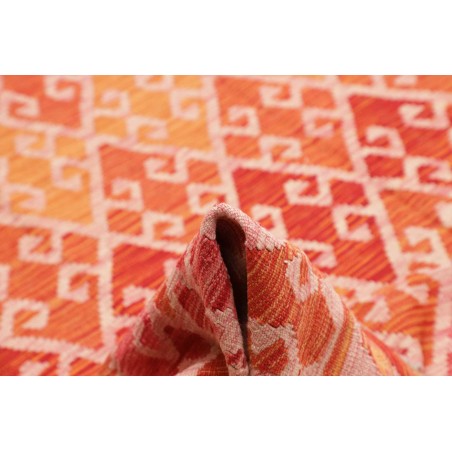 Tappeto Kilim Afghanistan arancione 260x293