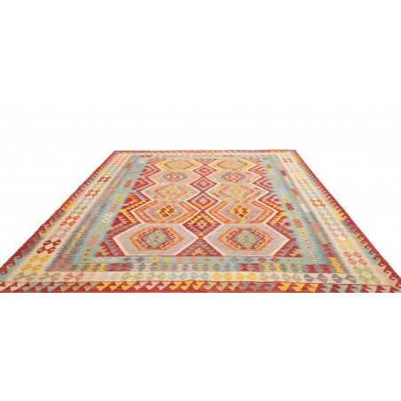 Tappeto Kilim Afghanistan marrone beige 254x287