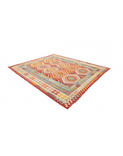 Tappeto Kilim Afghanistan marrone beige 254x287