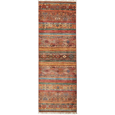 Tappeto Samarkand Pakistan rosso arancione 82x242