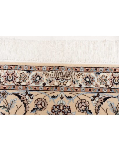 Tappeto Nain 6La Persia bianco blu 220x320
