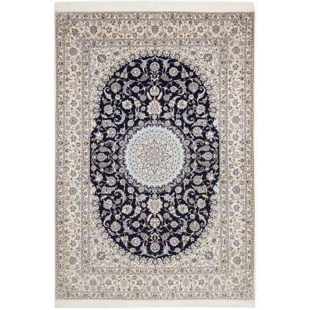 Tappeto Nain 6La Persia bianco grigio 213x305