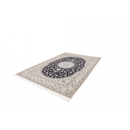 Tappeto Nain 6La Persia bianco grigio 213x305