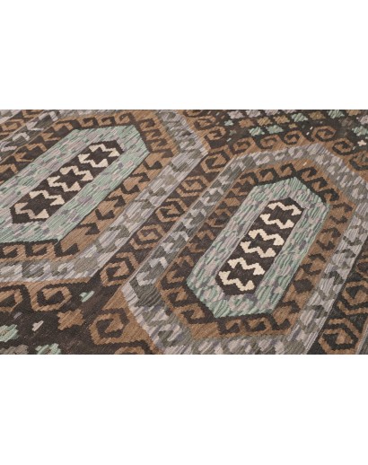 Tappeto Kilim Afghanistan azzurro 199x292