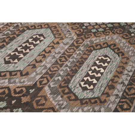 Tappeto Kilim Afghanistan azzurro 199x292