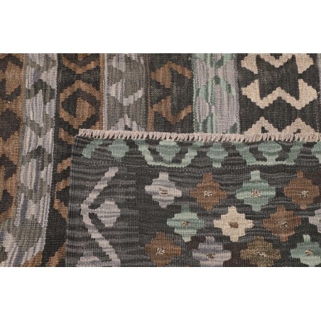 Tappeto Kilim Afghanistan azzurro 199x292