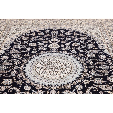 Tappeto Nain 6La Persia bianco grigio 213x305