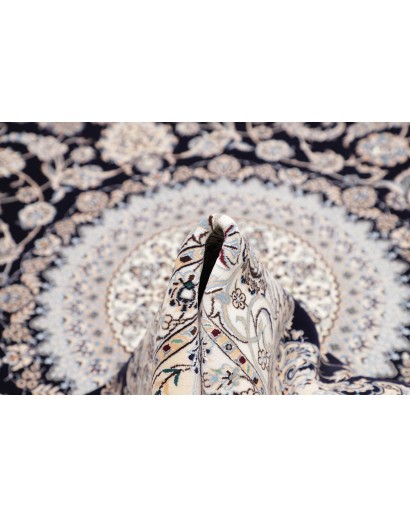 Tappeto Nain 6La Persia bianco grigio 213x305