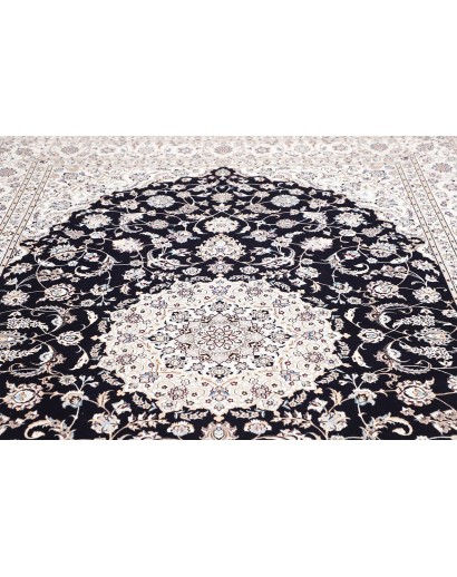 Tappeto Nain 6La Persia grigio blu 212x314