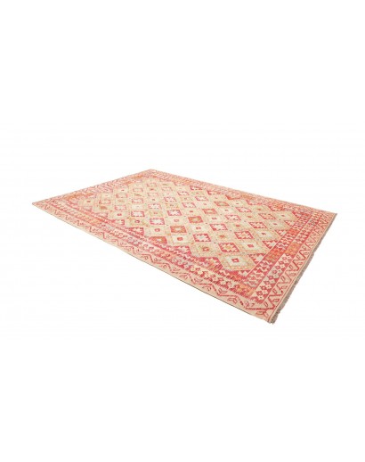 Tappeto Kilim Afghanistan marrone beige 216x303