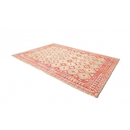 Tappeto Kilim Afghanistan marrone beige 216x303